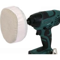 コンヨ ポリッシャー5点セット 6.35mm六角軸 φ125mm PS125-S5 1個