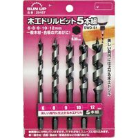 コンヨ 木工ドリルビット 5本組 SWD-51 1個