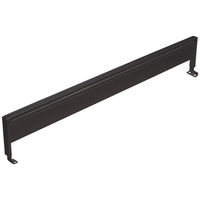 Ceha プレノデスクシステム 専用 机上レール ブラック 幅1200mm用 1台（わけあり品）