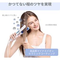 Areti（アレティ） 31mm マイナスイオン 2way ヘアアイロン コテ ストレート ＆ カール 高密度セラミックコーティング ブルー（直送品）