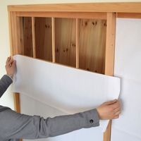 大直 強さ4倍 切れてる障子紙 雲竜 美濃判 28×94cm 10枚 60470148 1個（直送品）