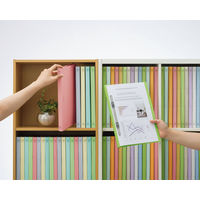 ライオン事務器 フラットファイルA4S A-516Kピンク 1冊