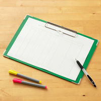 セキセイ カラー用箋挟み A4S グリーン Y-55C-30 1枚