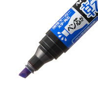 シヤチハタ 乾きまペン 太字角芯 青 K-199Nアオ 1本