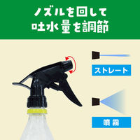 スプレーヘッドガンタイプ（黒） 51242 アルコール対応 据え置きタイプ 感染対策 除菌 コロナ対策 詰め替え容器 ボトルスプレー 空ボトル ペットボトル