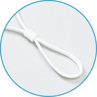 ひんやりUVカットマスク ホワイト熱中症 暑さ対策 夏用 接触冷感 立体マスク 男女兼用 痛くならない 苦しくない 3D おとな用 白 調節可能 51152