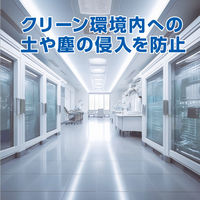 アーテック 使い捨て ビニール製靴カバー (100枚入) ブルー 非接触 男女兼用 作業用 掃除 園芸 51293 1セット(100枚入)