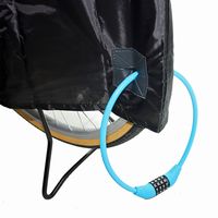 サギサカ 闇に隠れるサイクルカバー レギュラー ブラック 34022 1個