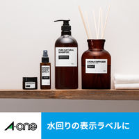 エーワン（A-one）ラベルシール 超耐水 光沢紙 インクジェット 封筒 シール ステッカー A4 95面  10シート  64295