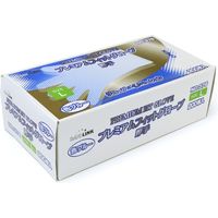 フジリンクス プレミアムフィットグローブ　ブルー　L 32-5707 1セット(200枚×30箱 合計6000枚入)（直送品）