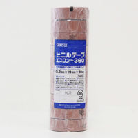 積水マテリアルソリューションズ エスロンテープ No.360 茶 幅19mm×長さ10m V360B1N 5巻