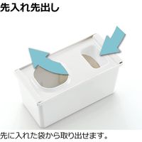 リッチェル トトノ 引き出し用 レジ袋収納ボックスN 111757 1セット(4個)（直送品）