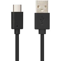 PGA USB Type-C USB Type-A コネクタ USBケーブル 50cm ブラック PG-CUC05M01 1本（直送品）