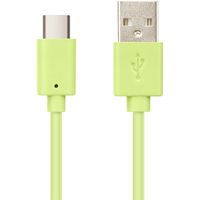 PGA USB Type-C Type-A コネクタ USBケーブル 1.2m グリーン PG-CUC12M05 1本