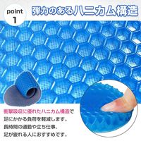 コモライフ 衝撃吸収の柔らかいインソール 女性用 390325 1個