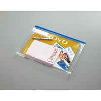 コクヨ ソフトクリヤーケース(再生オレフィンタイプ・マチ付 クケ-6334B 1枚