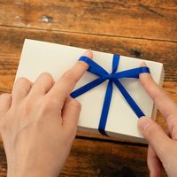 ヘッズ サテンリボンROYALBLUE6mm 0635R 1セット(5巻)