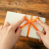 ヘッズ サテンリボンMARIGOLD6mm 0643R 1セット（5巻：1巻×5パック）