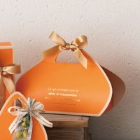 ヘッズ オランジュギフトボックスバッグ型-M ORA-GBM 1セット(200枚:20枚×（直送品）