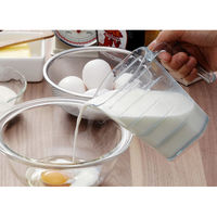 イノマタ化学 500mlカップ クリアーブルー #1096 1個