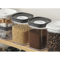 イノマタ化学 ドライフードキャニスター520 ブラック #1223 1個