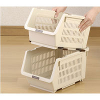 イノマタ化学 #1260 じゃが玉ストッカー アイボリー 1個