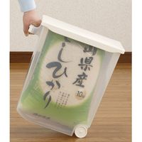 イノマタ化学 袋ごと 米びつ 10kg クリアー #1253 1個