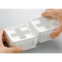 イノマタ化学 #1280 プルアウトボックス ミニ ホワイト 1パック(2個)