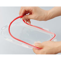 イノマタ化学 #1850 フォーロックキーパー レッド-700 クリアー 1個