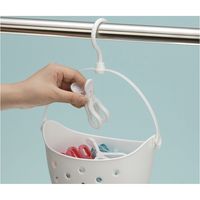 イノマタ化学 ピンチバスケットワイド ホワイト #3127 1個