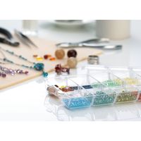 イノマタ化学 #4105 ビーズケース クリアー 1個