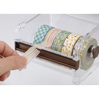 イノマタ化学 #4121 マスキングテープカッター クリアー 1個