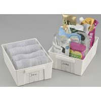 イノマタ化学 トリムバスケット ラージ ホワイト #4672 1個