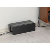 イノマタ化学 #4832 テーブルタップボックス L ブラック 1個