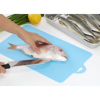 イノマタ化学 食材別シートまな板(魚) ブルー #57 1枚