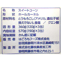 はごろもフーズ シャキットコーン EO M2×3 125519 1セット（3缶入×3個）