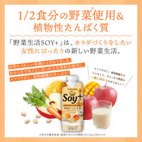 カゴメ 野菜生活Soy+ オレンジ・マンゴーMix 330ml 1セット（24本）