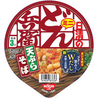 日清食品 日清のどん兵衛 天ぷらそばミニ 46g（東日本） カップ麺ミニ カップそば 12個