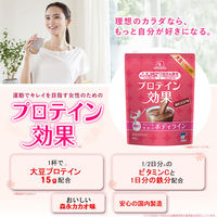 ソイプロテイン　プロテイン効果 森永ココア味　1セット（1袋（660g）×3） 森永製菓