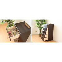 【軒先渡し】サン ストーム サイド収納 幅300×奥行390×高さ965ｍｍ ブラウン 33134 1台（直送品）