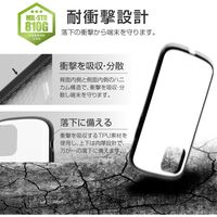 MSソリューションズ iPhone 12/iPhone 12 Pro 超軽量・極薄・耐衝撃ハイブリッドケース LP-IM20PLAWH 1個