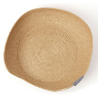 【ペット用ベッド】バスケットペットベッド（L） ナチュラル LAKOLE/ラコレ（わけあり品）