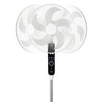 アピックスインターナショナル アピックス ACフロアー扇リモコン AFLー256R AFL-256R(WH) 1台（わけあり品）