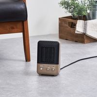 ライフオンプロダクツ 人感センサー付セラミックファンヒーター PR-WA023-CM 1台