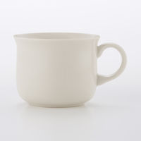 【まとめ買いセット】無印良品 磁器ベージュ カップ 小 約210ml 1セット（1個×12） 良品計画