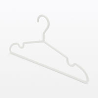 【まとめ買いセット】無印良品 再生ポリプロピレンハンガー 約幅42cm 10本組 1セット（1個（10本組）×12） 良品計画