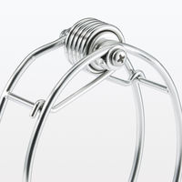 【まとめ買いセット】無印良品 ステンレス布団ばさみ 約21.5cm 1セット（1個×6） 良品計画