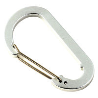 アーテック SD-38 アルミカラビナ シルバー 46806 1セット(1個×5)（直送品）