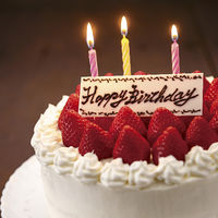 【アウトレット】キャンドル ろうそく スリム 1パック（40本入） 000DL6353 お誕生日 ケーキ イベント お祝い 貝印