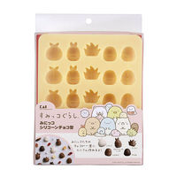 【アウトレット】シリコーンチョコ型 みにっコ すみっコぐらし 000DN0508 1セット（1個×3） 製菓用品 貝印